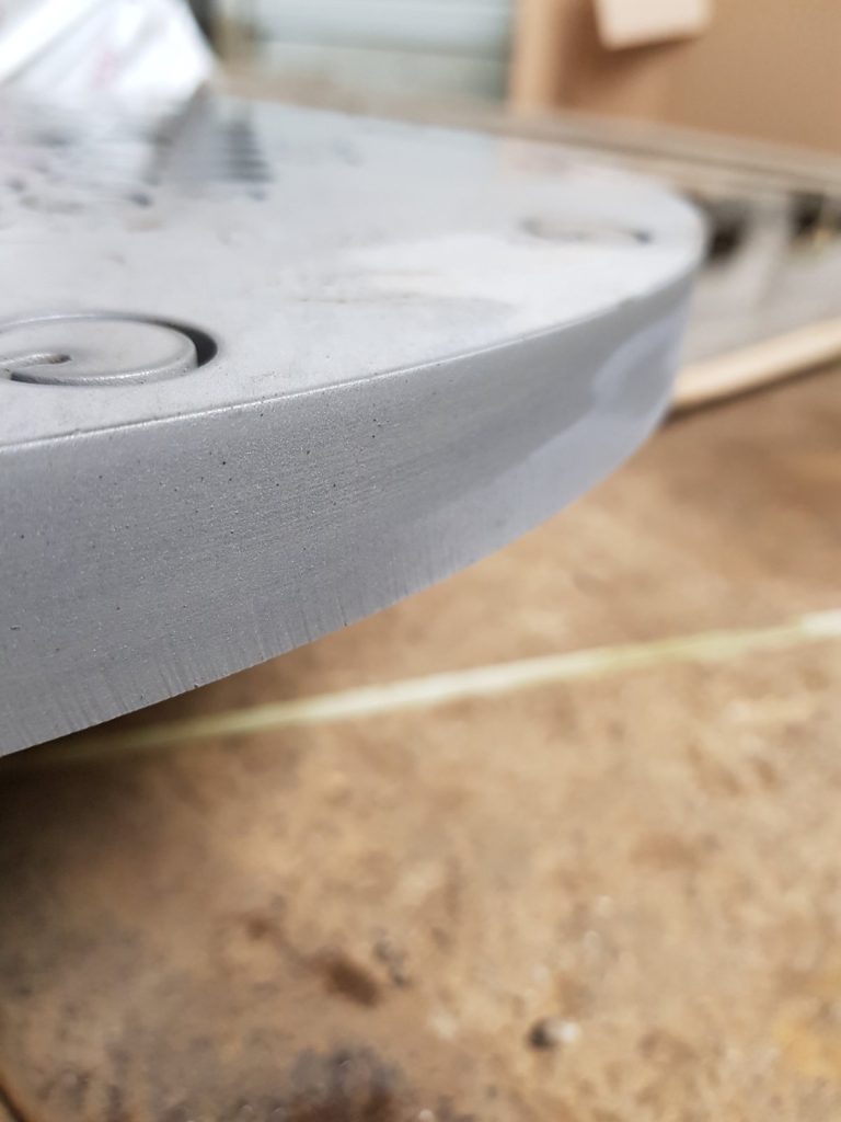 Cięcie wodą grubych blach metalowych - waterjet Warszawa